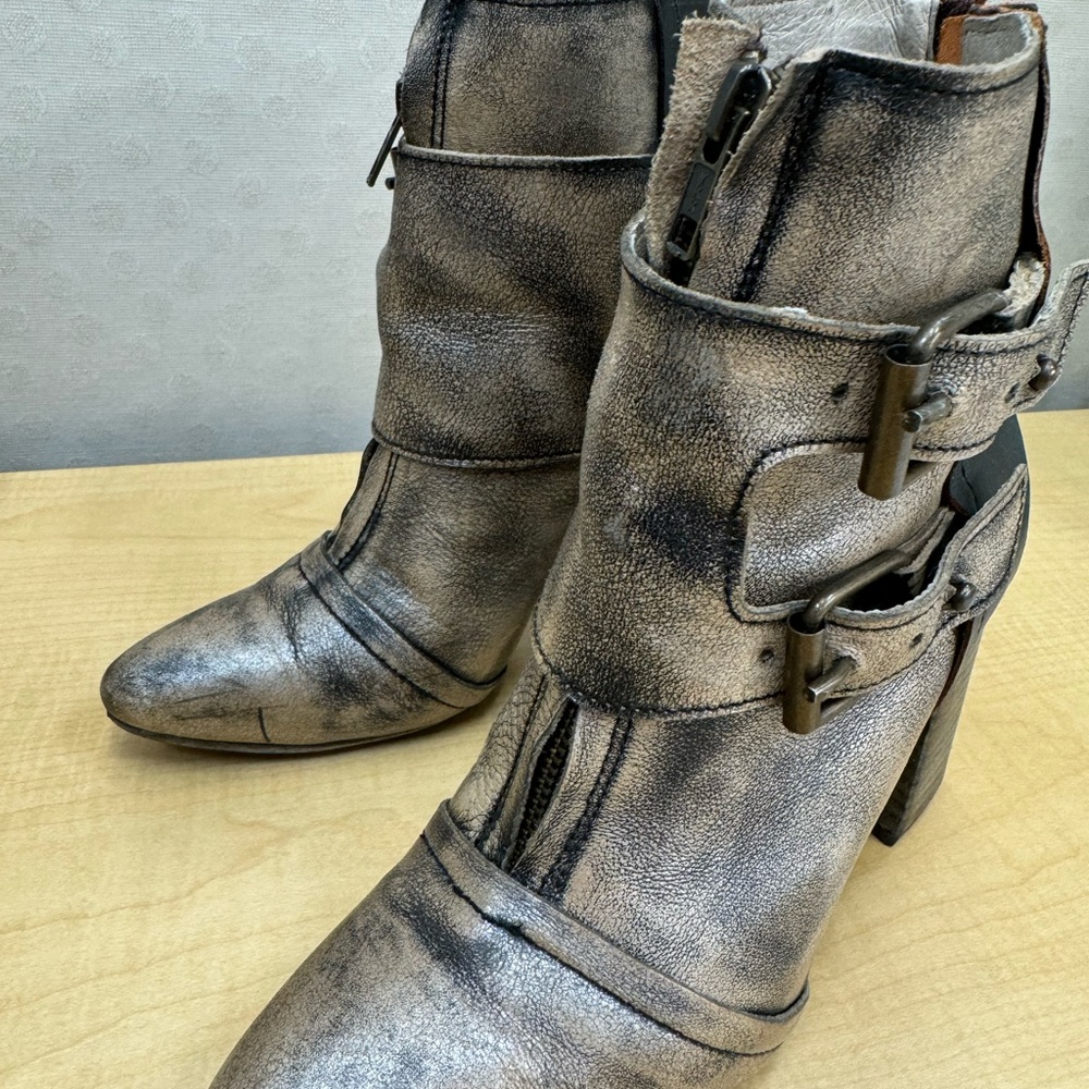 Freebird by Steven Joey Boots in Pewter